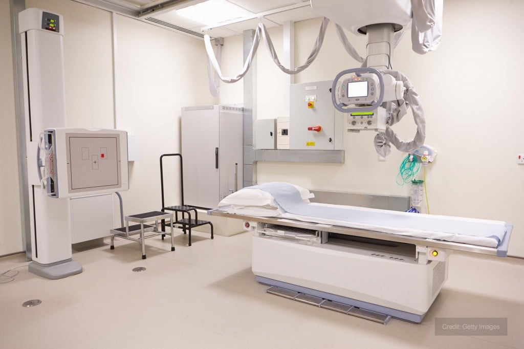 Riscaldatori temporanei per il reparto di radiologia